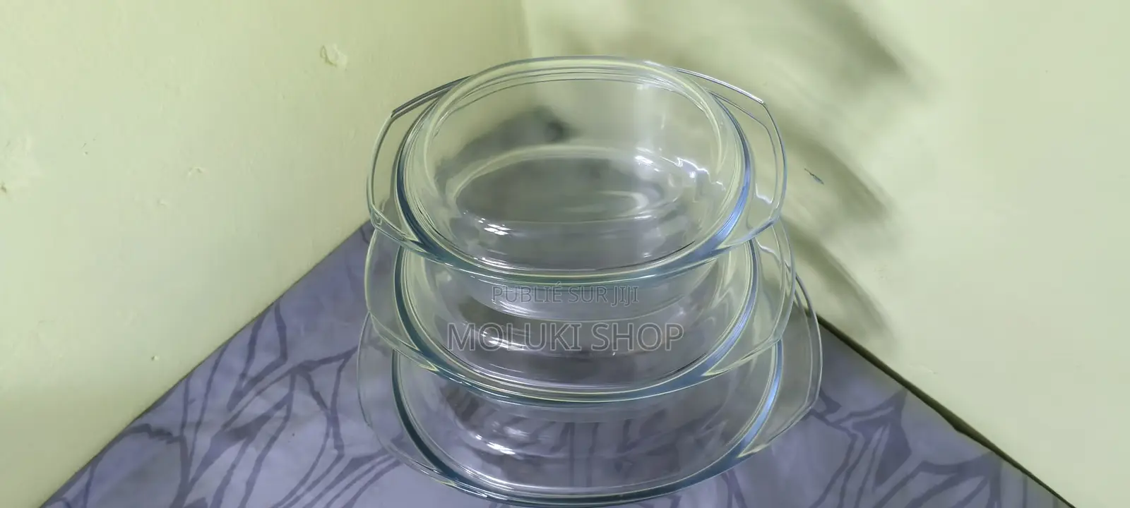 Cocottes en Verre Avec Couvercle