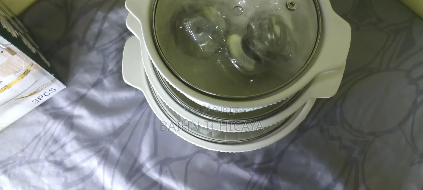 Service De Soupières en Porcelaine