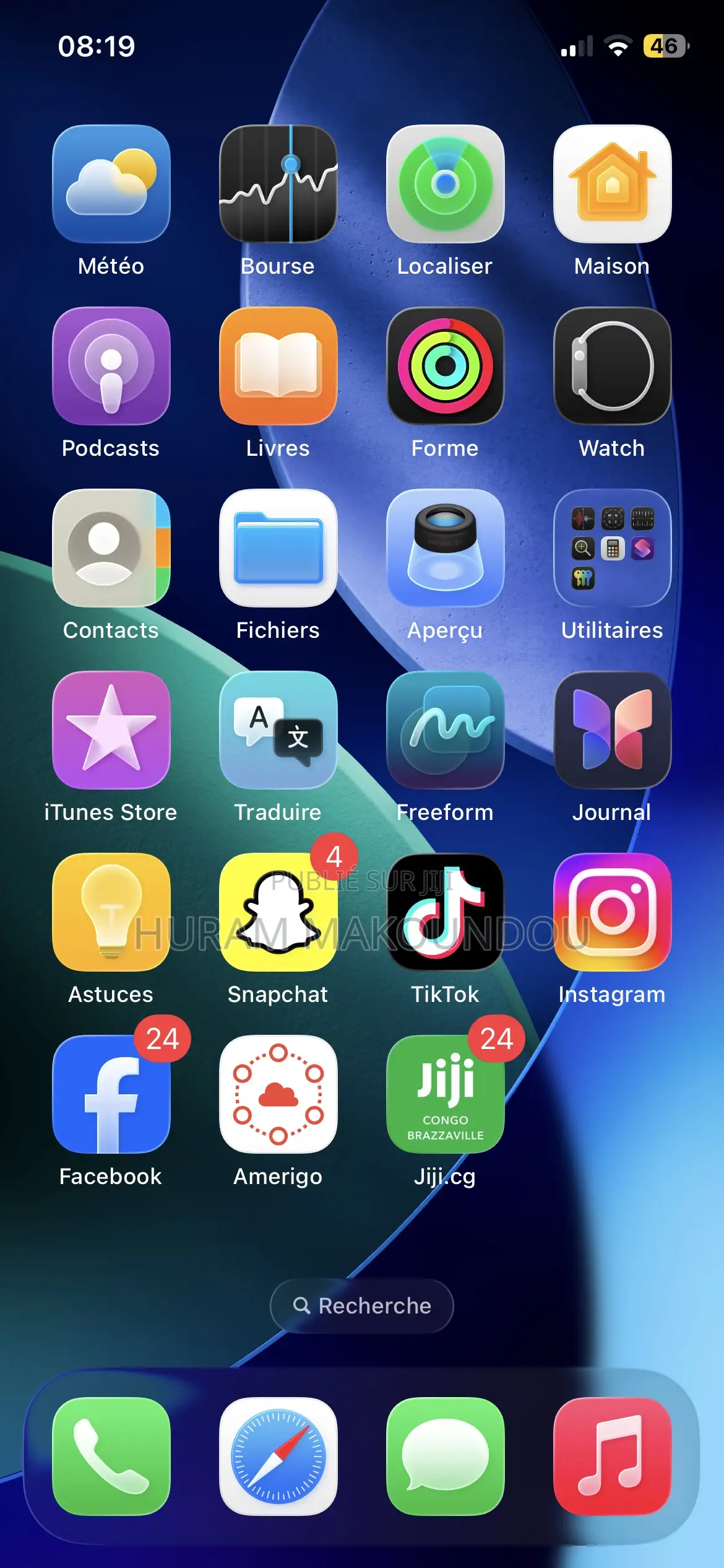 Nouveau Apple iPhone 12 64 GB Violet