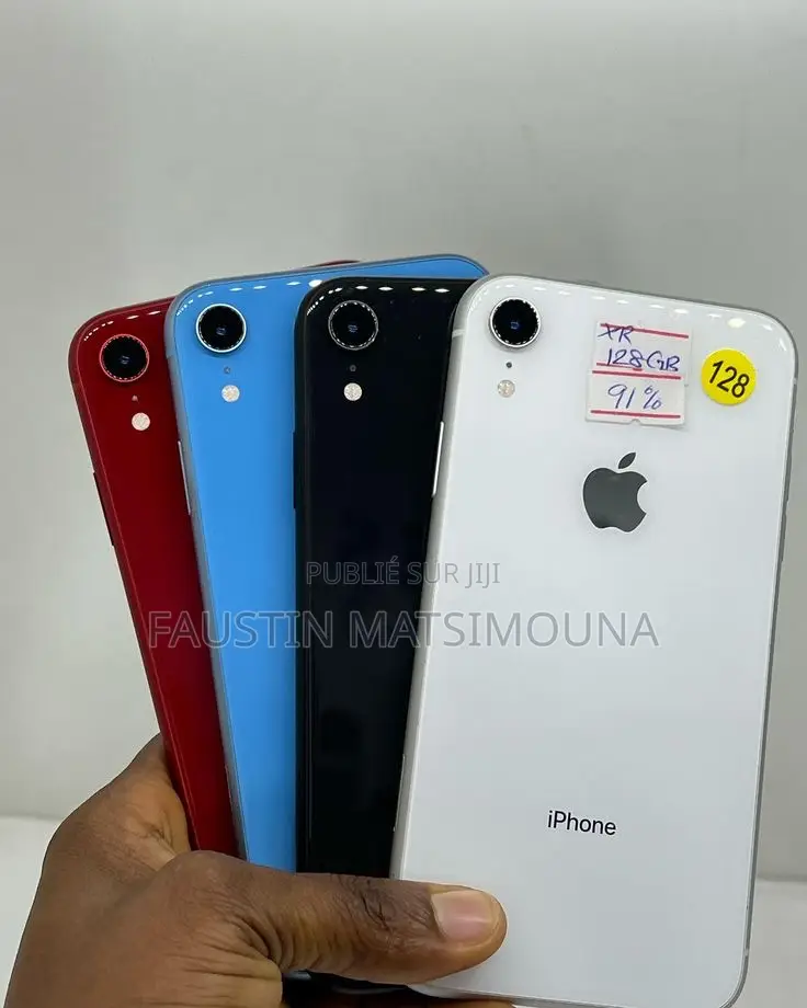 Nouveau Apple iPhone XR 128 GB Noir