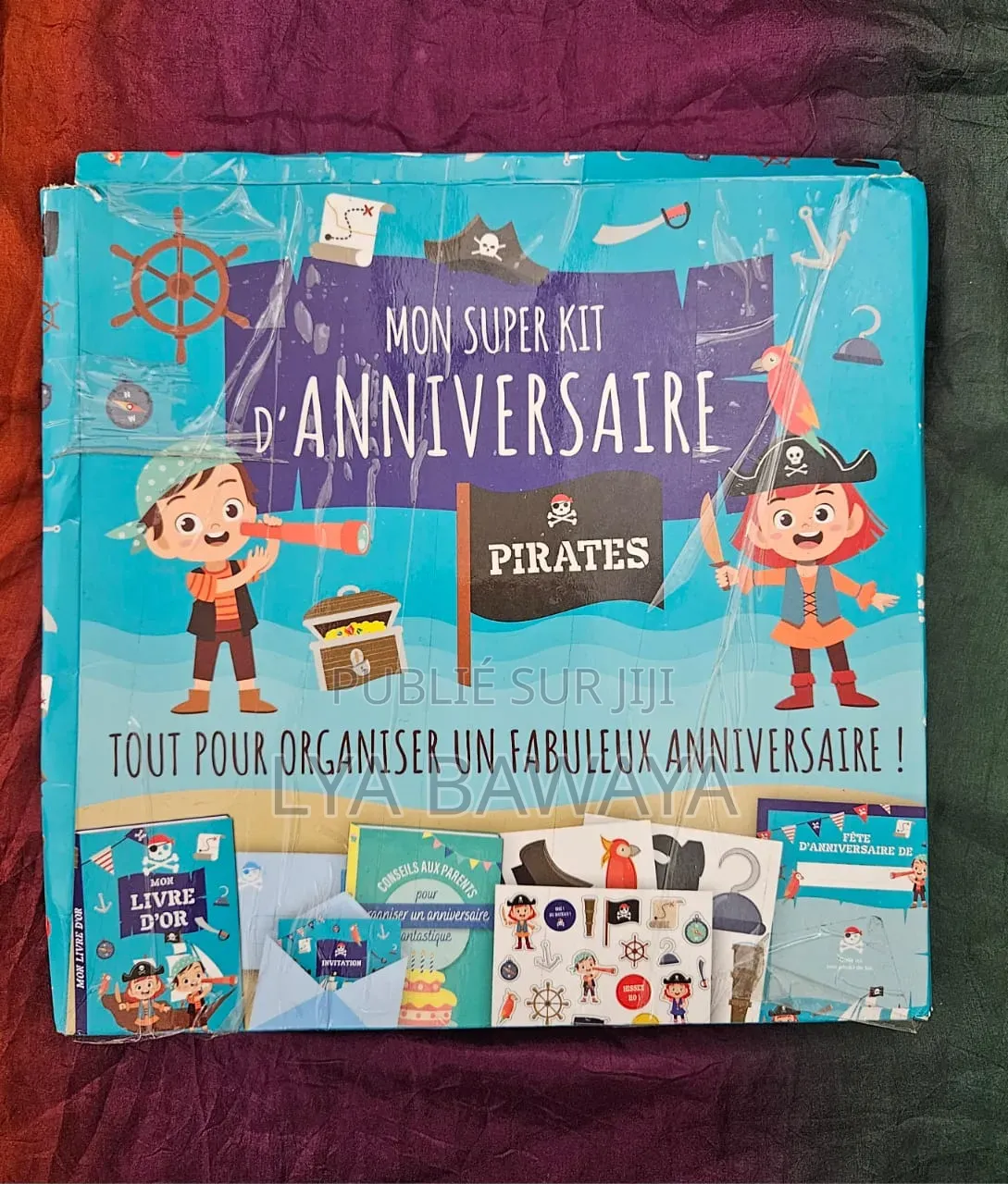 Mon Super Kit d'Anniversaire Pirates" Des Editions 365.Il