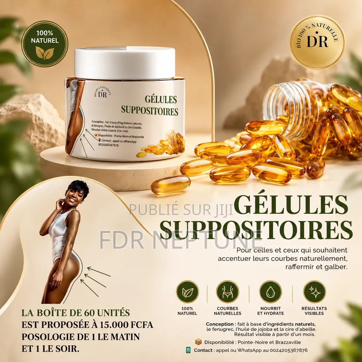 Gélules Suppositoire Fessier
