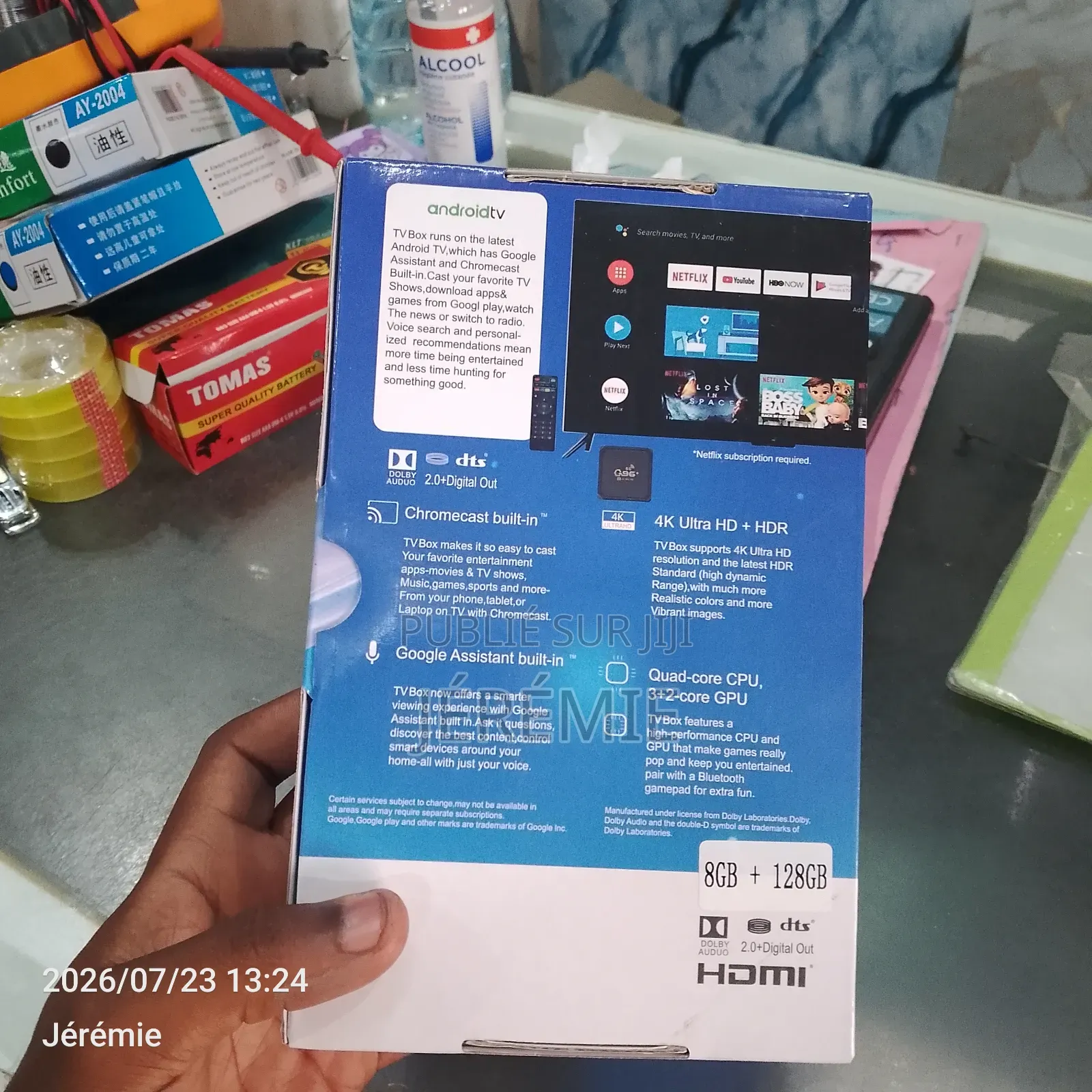 Boxe Android 8g De RAM 128g