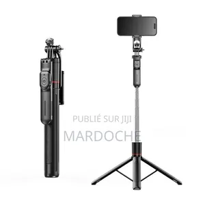 Perche Selfie Bluetooth Avec Trépied – Télécommande Sans Fil