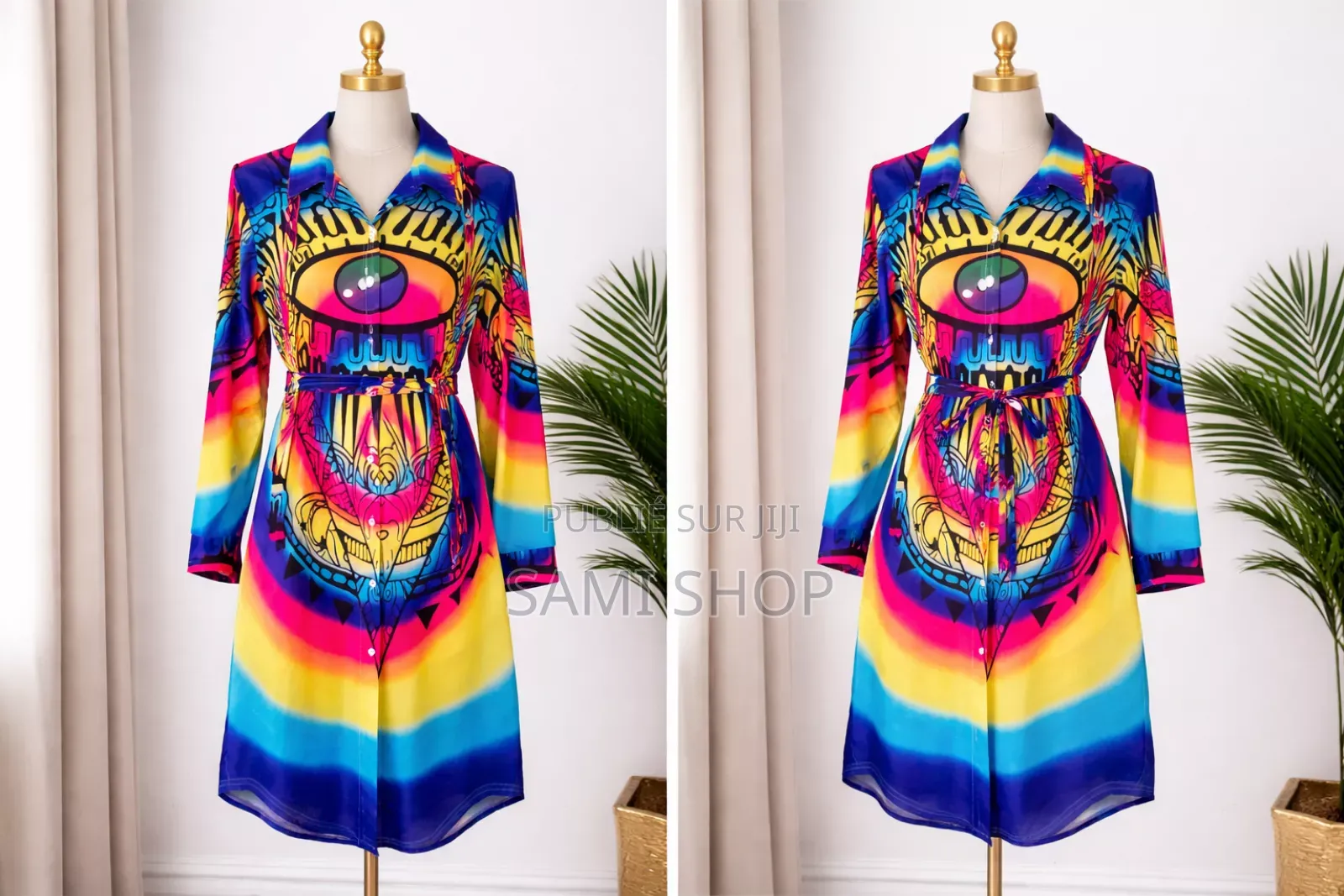 Robe Chemise Colorée