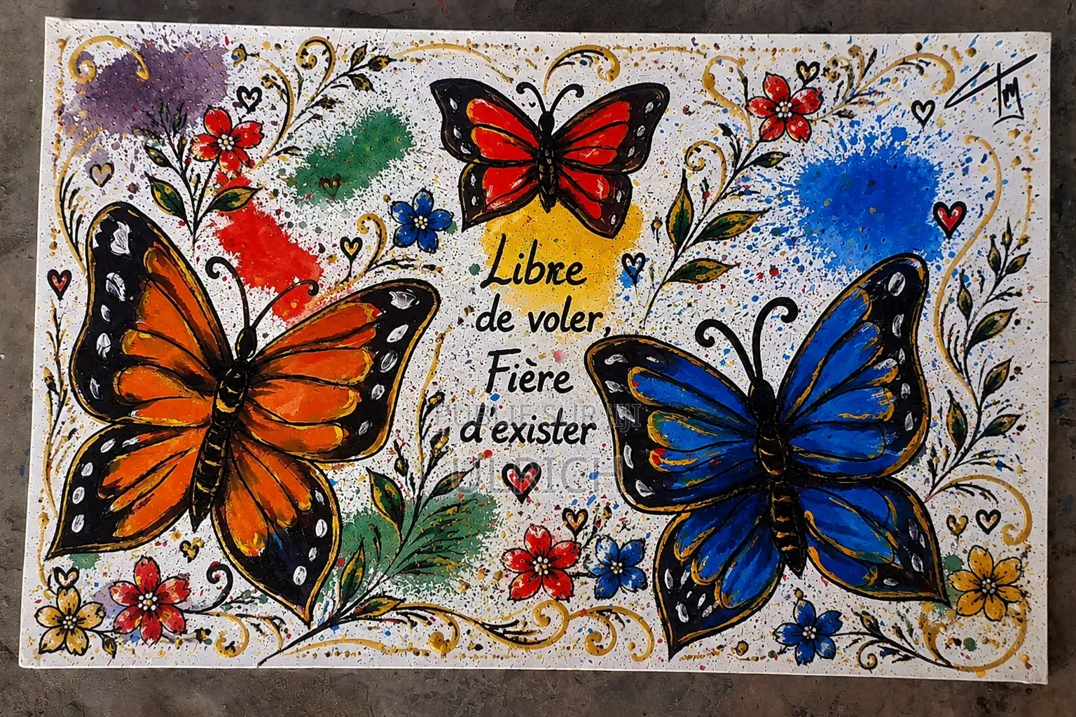 Collection d'Art Africain – Tableaux De Peinture Vibrants