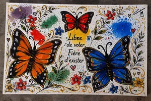 Collection d'Art Africain – Tableaux De Peinture Vibrants