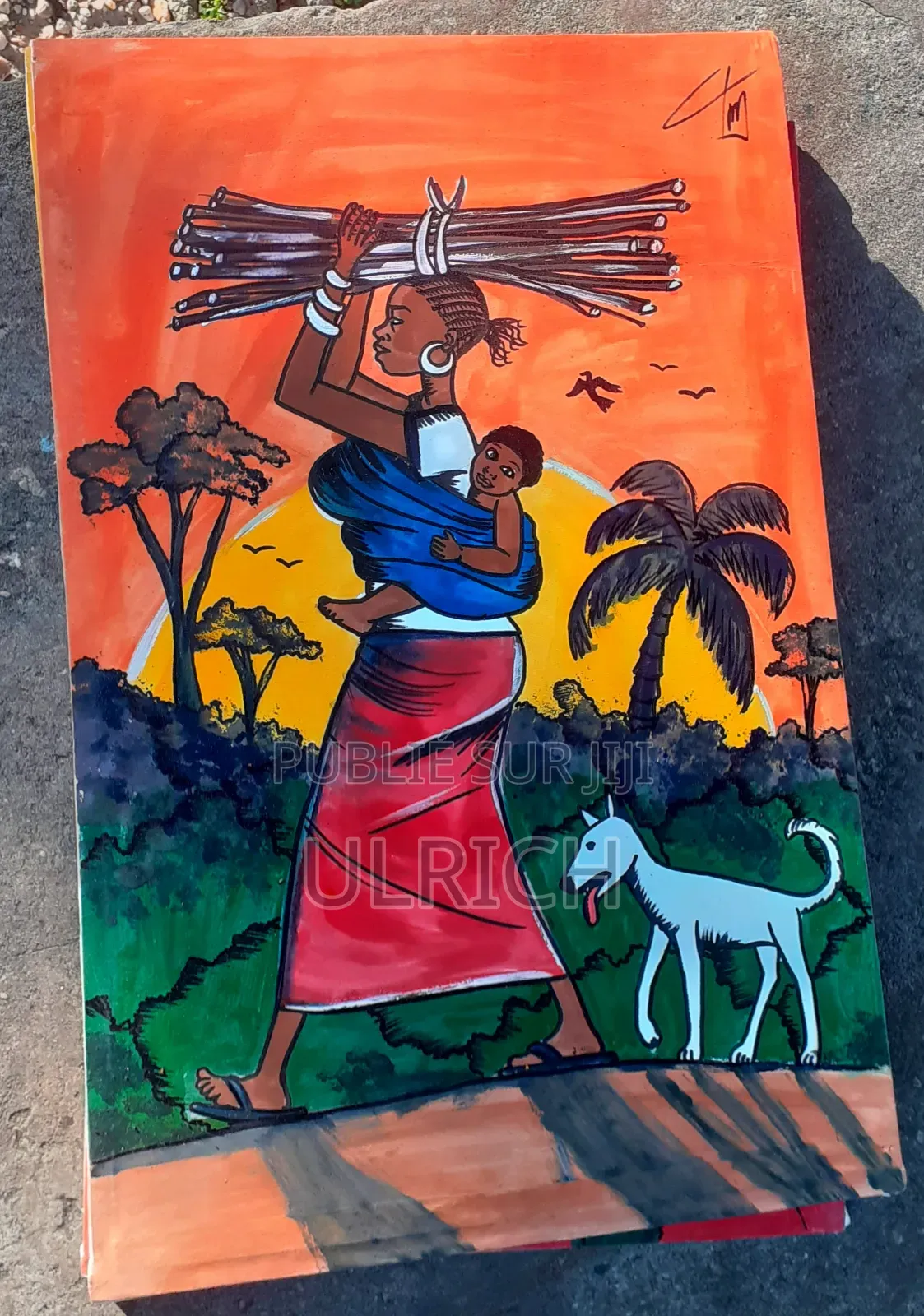Collection d'Art Africain – Tableaux De Peinture Vibrants