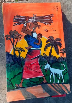 Collection d'Art Africain – Tableaux De Peinture Vibrants