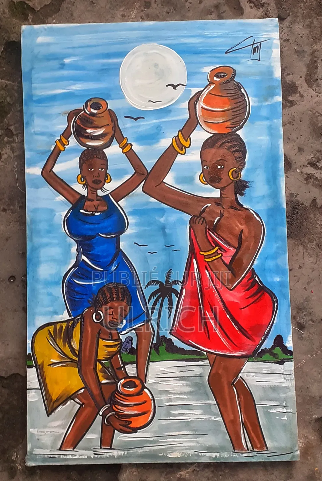 Collection d'Art Africain – Tableaux De Peinture Vibrants