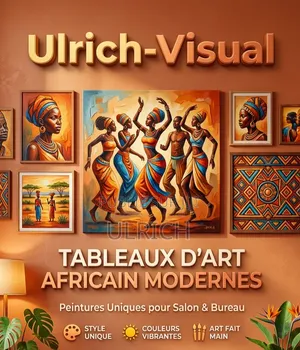 Collection d'Art Africain – Tableaux De Peinture Vibrants