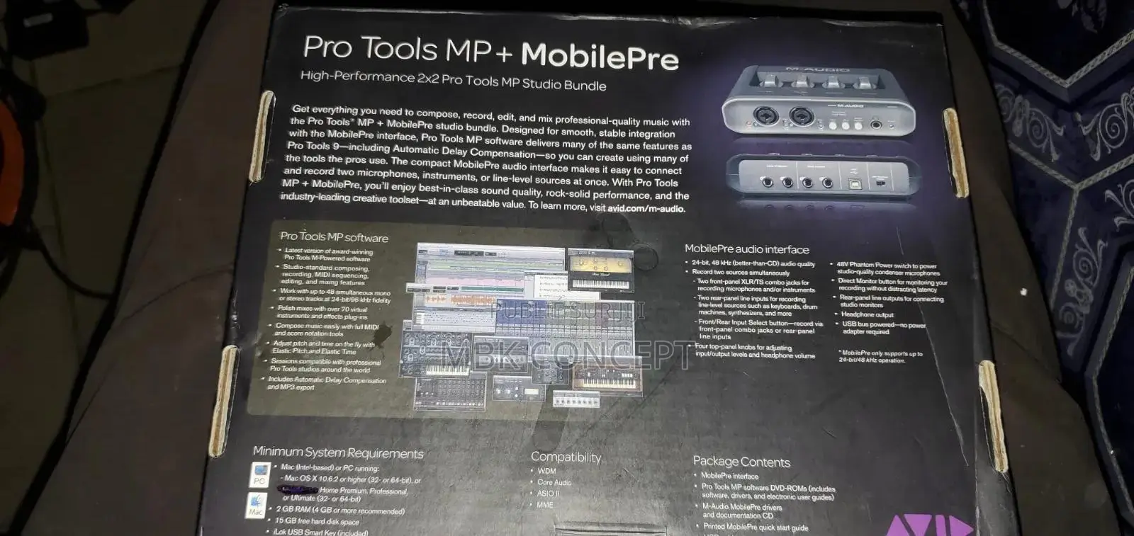 Carte Son M-Audio