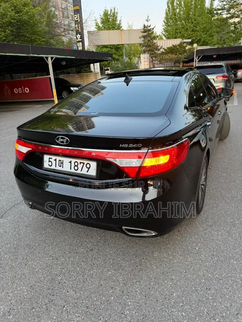 Hyundai Grandeur 2014 Noir