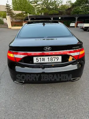 Hyundai Grandeur 2014 Noir