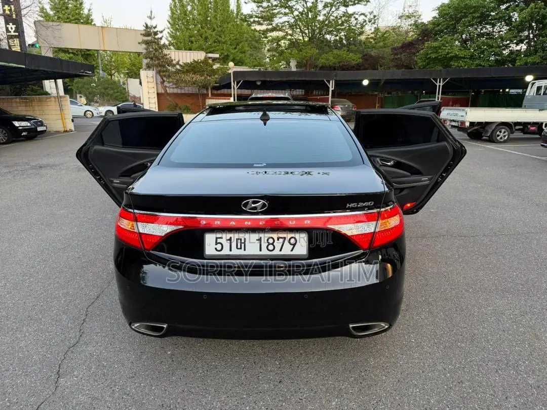 Hyundai Grandeur 2014 Noir