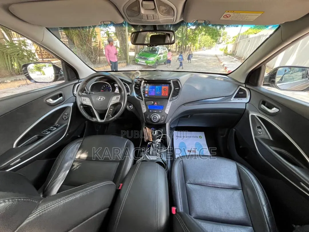 Hyundai Santa Fe 2016 Jaune