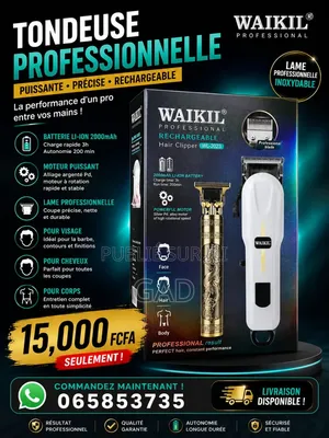 Kit De Tondeuse Rechargeable