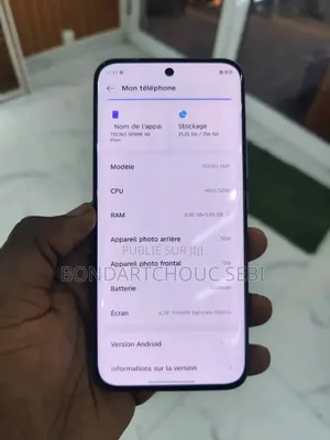 Tecno Spark 40 Pro+ 256 GB Bleu