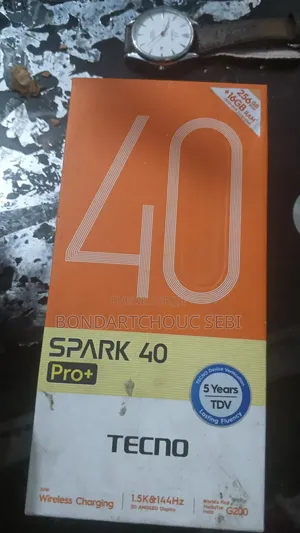 Tecno Spark 40 Pro+ 256 GB Bleu
