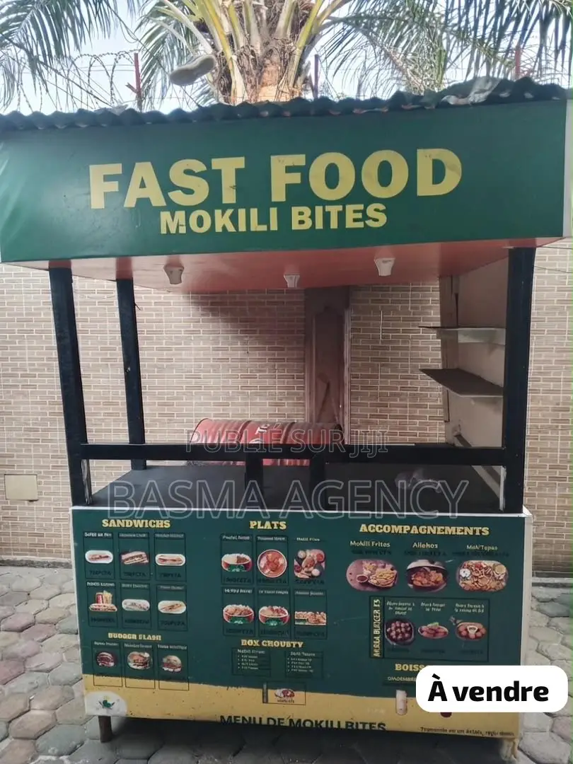 Stand De Fast-Food / Kiosque Équipé