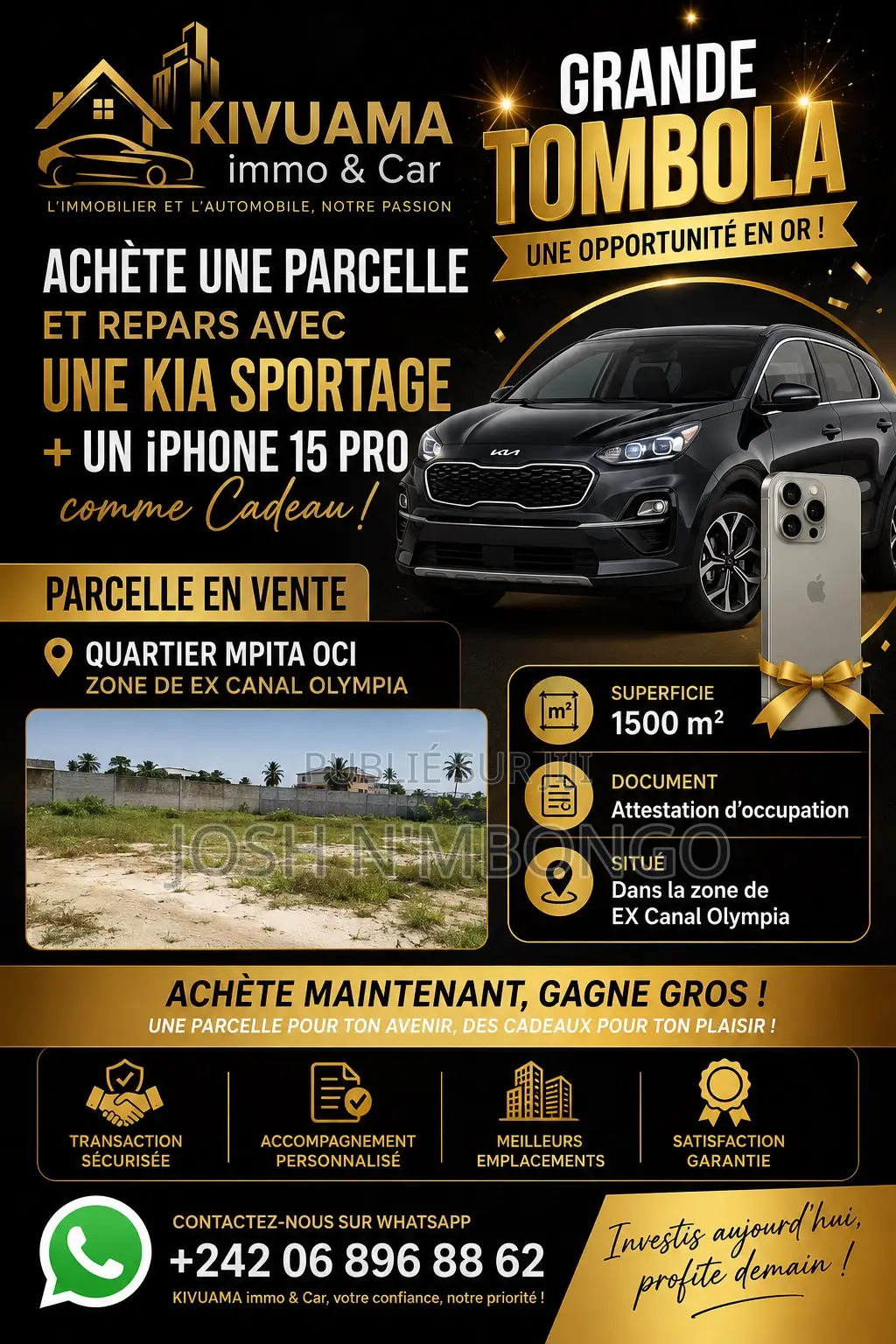 5chbre Appartement dans Propriétaire, Lumumba à Vendre