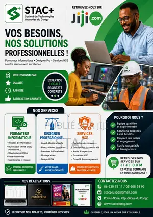Formateur Informatique, Designer Pro, Services HSE