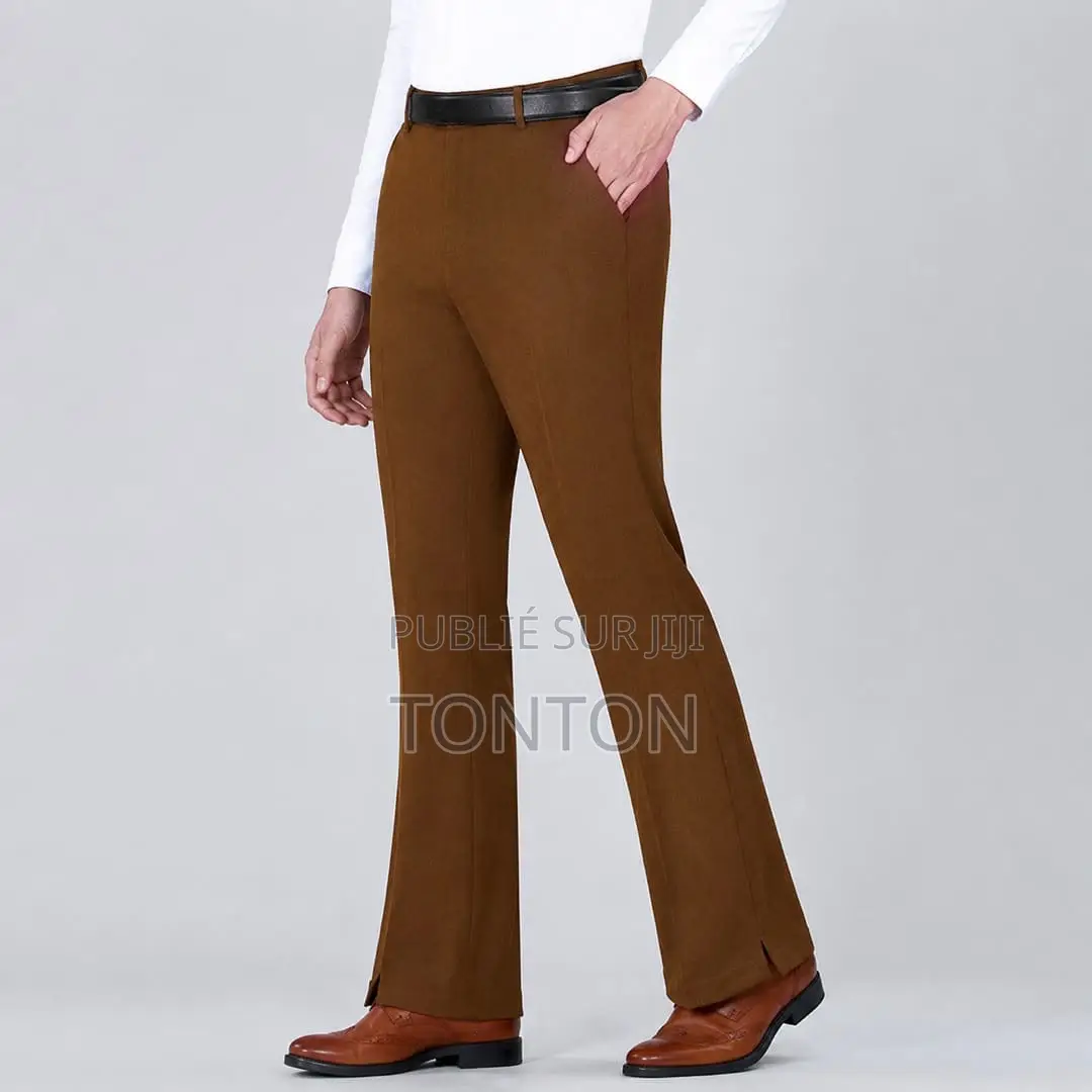 Pantalon Tissu Patte D’éléphant