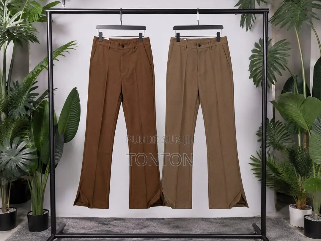 Pantalon Tissu Patte D’éléphant