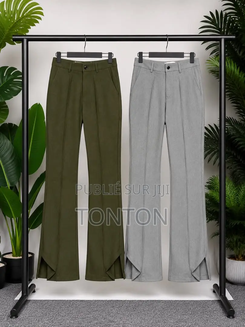 Pantalon Tissu Patte D’éléphant