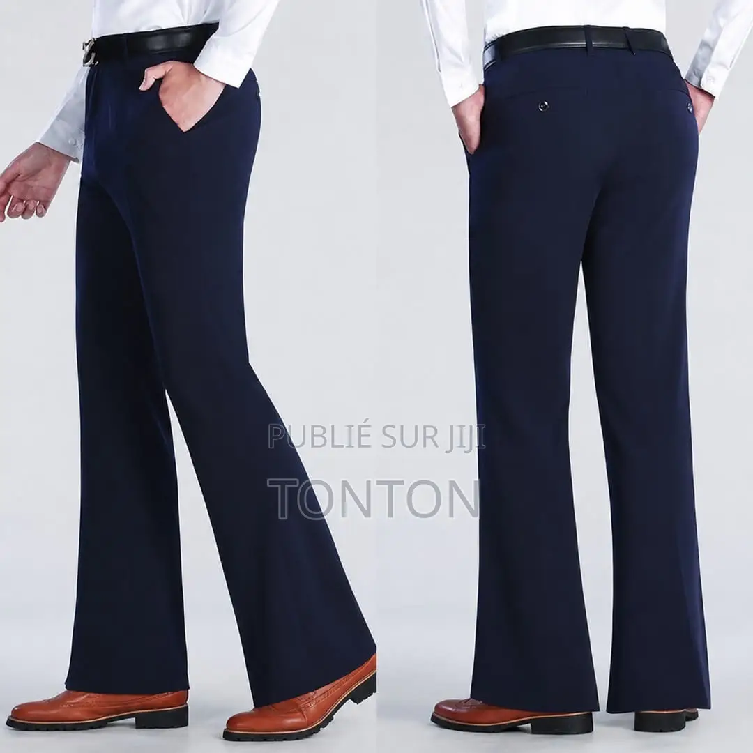 Pantalon Tissu Patte D’éléphant