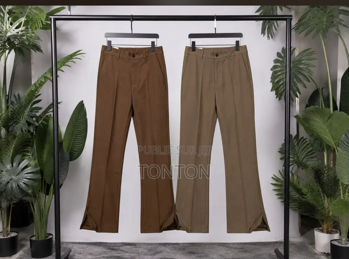 Pantalon Tissu Patte D’éléphant