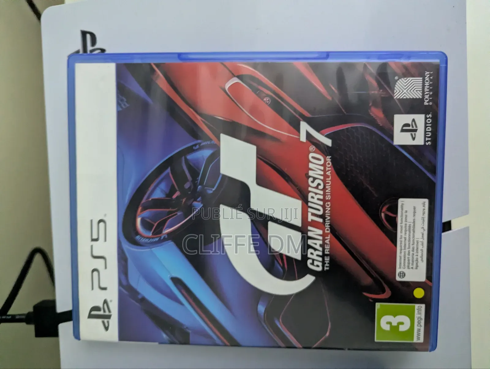 PS5 Slim Avec 3 Manettes Et 5 Jeux
