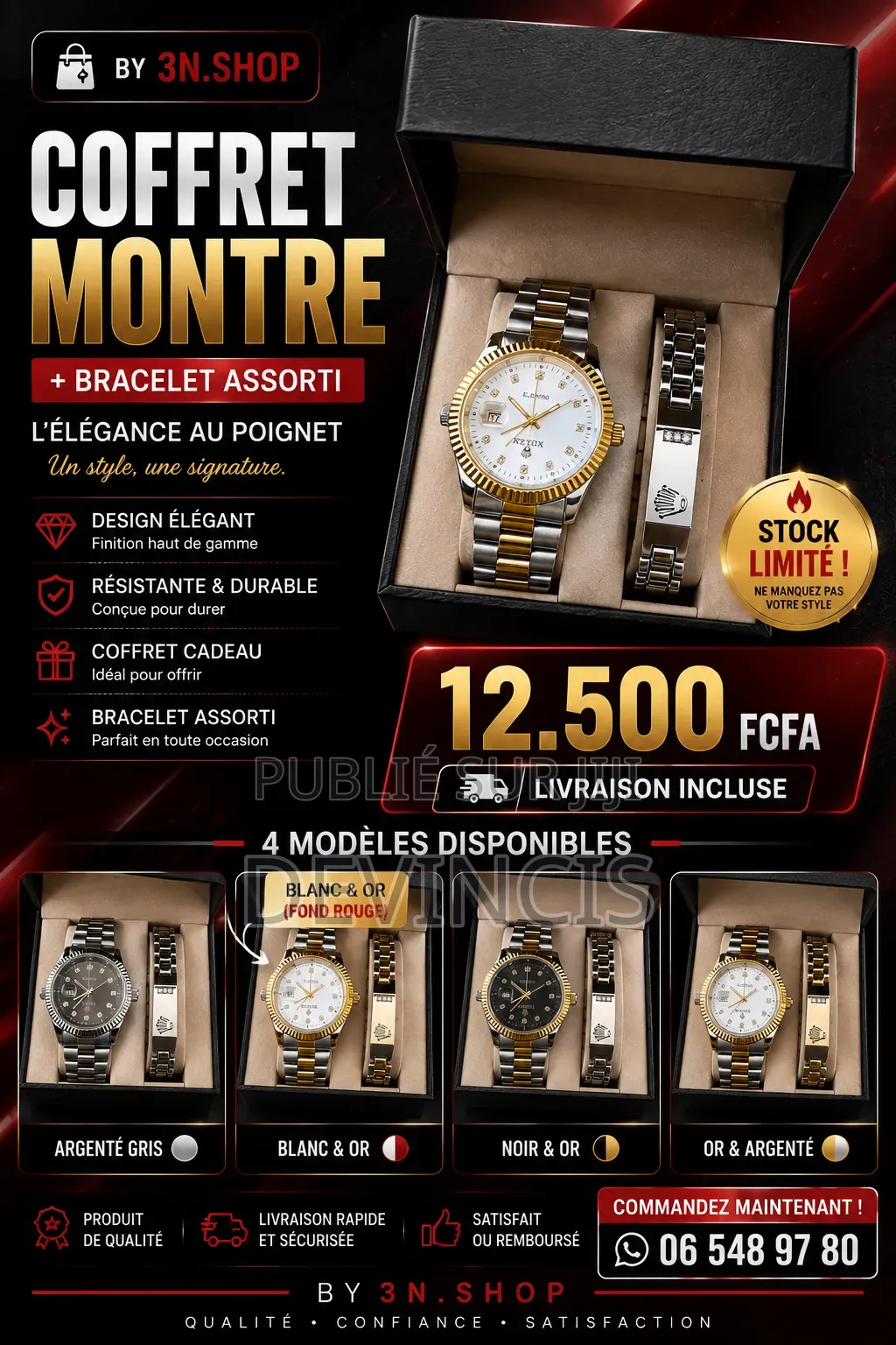 Le Prestige D’une Grande Montre, À Un Prix Accessible.