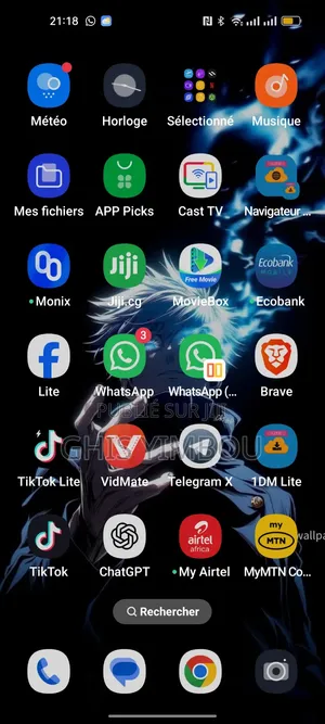 Oppo Reno 256 GB Noir
