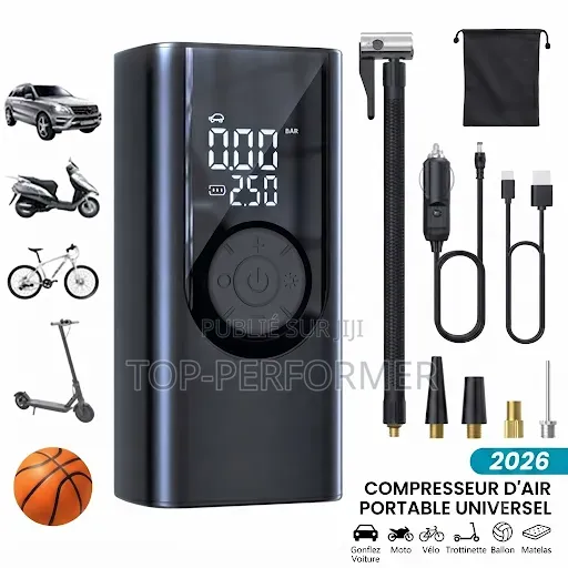 Gonfleur Pneu Voiture Sans Fil