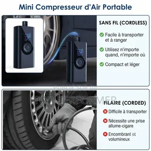 Gonfleur Pneu Voiture Sans Fil