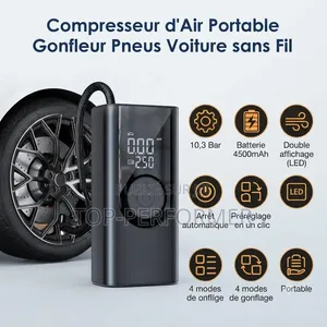 Gonfleur Pneu Voiture Sans Fil
