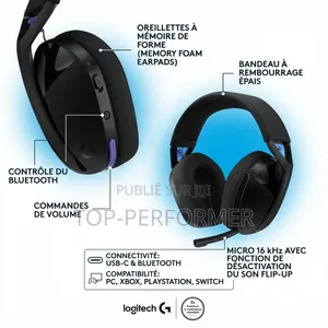 Casque Gamer Logitech G321Lightspeed