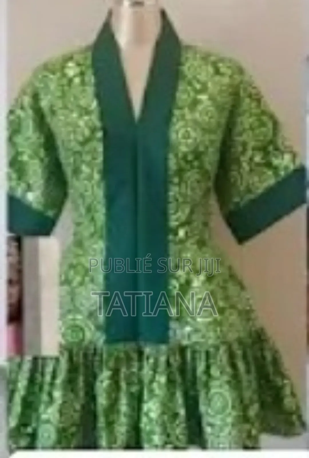 Robe en Pagne Tendance