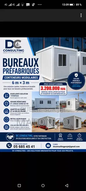 Conteneur Bureau