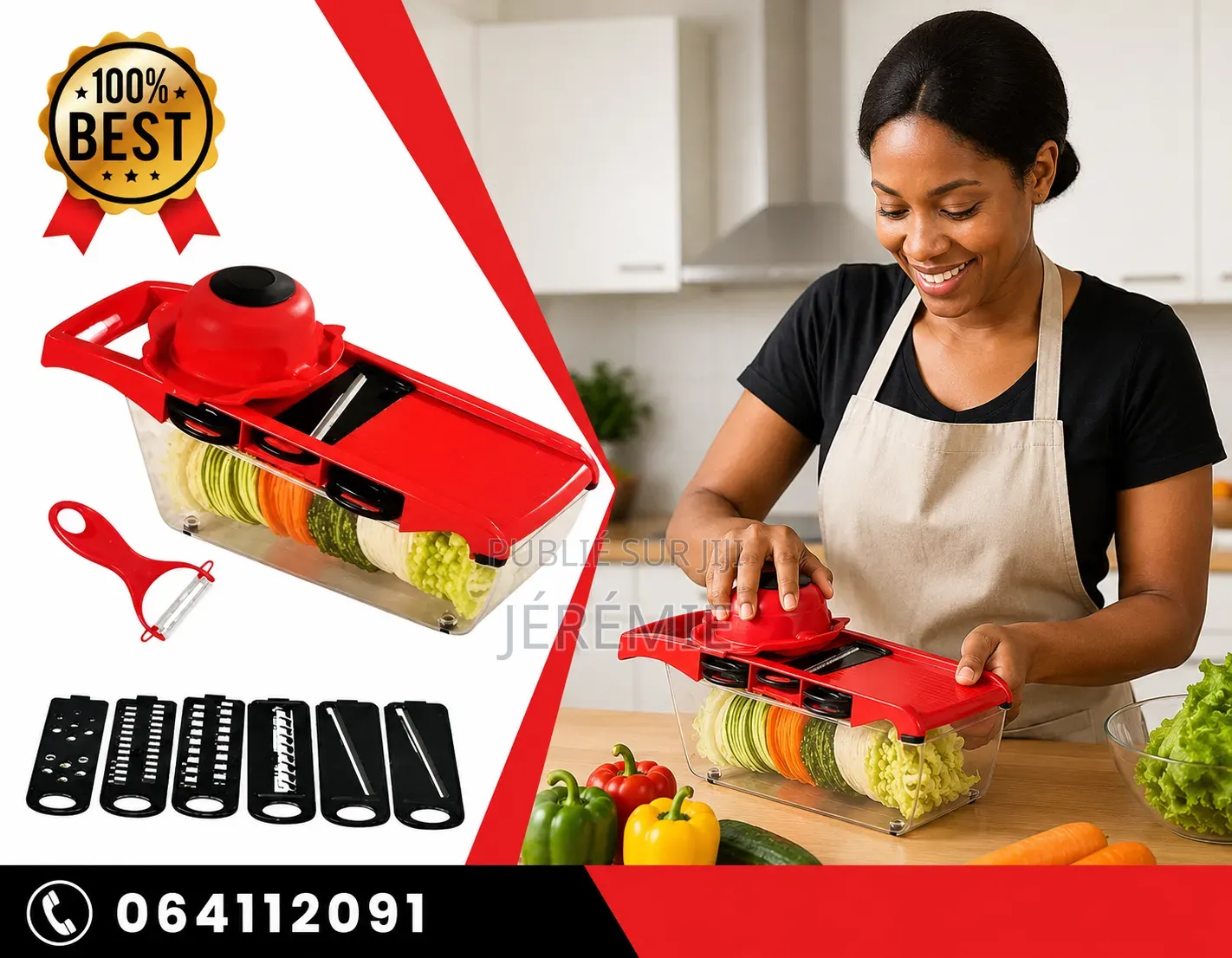 Mandoline De Cuisine Multi Fonction