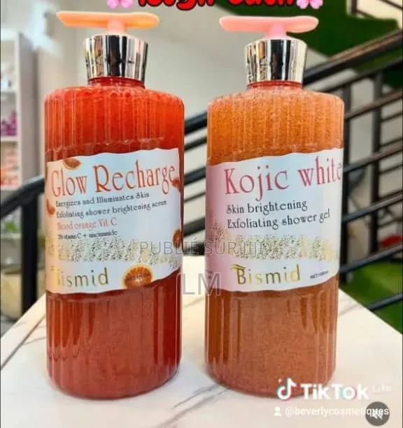 Gel Douche Éclaircissant Bismid Glow Recharge — Livraison Brazzaville