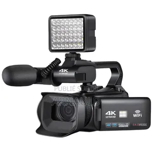  Caméra Vidéo Ultra HD Avec Micro LED