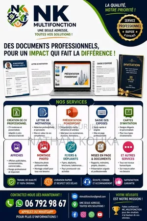 Saisi De Tout Type De Document