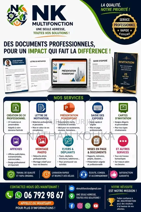Saisi De Tout Type De Document