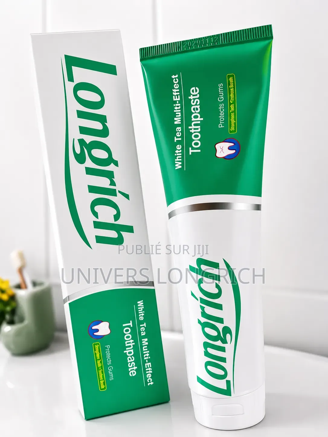 Pâte Dentifrice Au Thé Blanc De Longrich