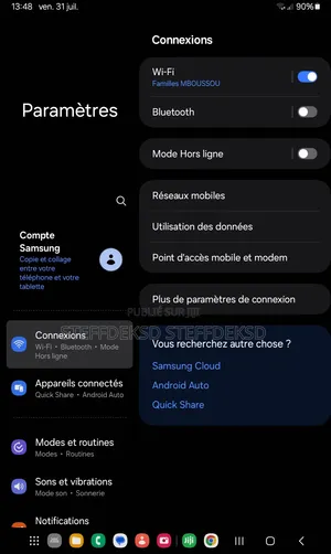 Samsung Galaxy Tab A7 Lite 32 GB Gris