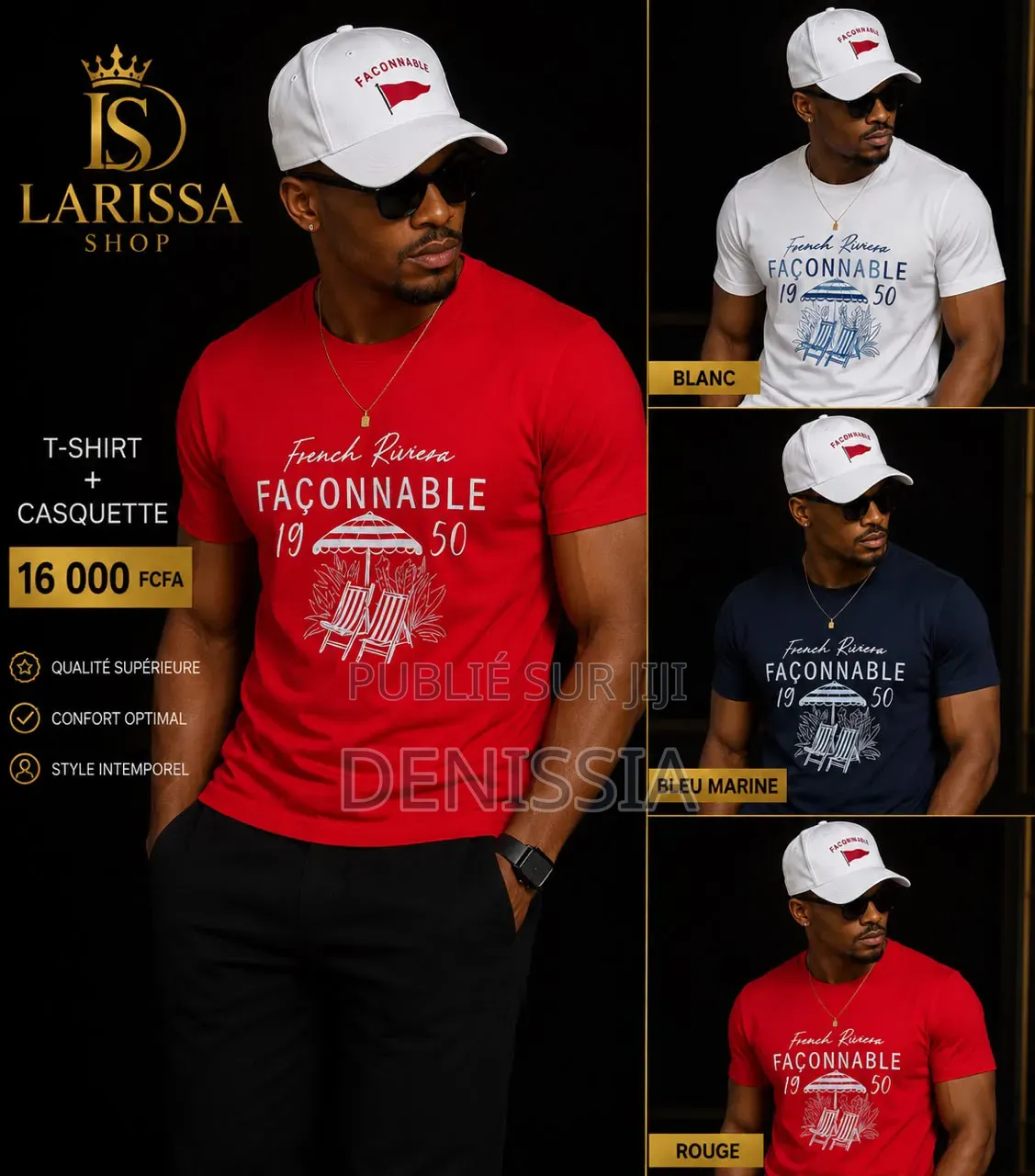 Complet T-Shirt Et Casquette