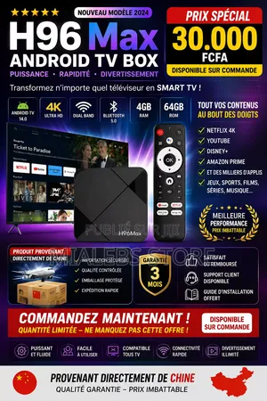 H96 Max Android TV Box