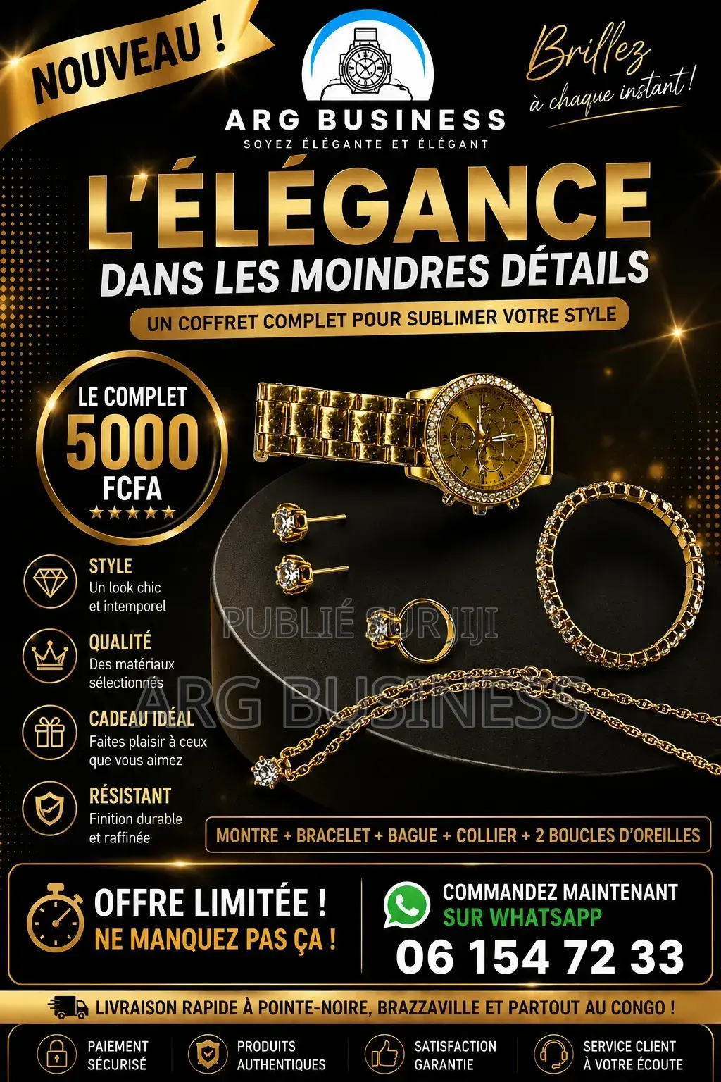 Complet Montre Pour Femme
